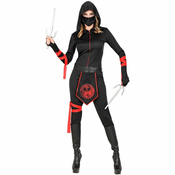 Widmann Ninja Ženski Kostum, XS