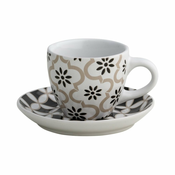 Komplet 2 skodelic za kavo Brandani Alhambra II