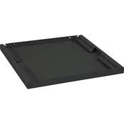 Tritonova perforirana polica 1U/150 mm, nosilnost 15 kg, črna