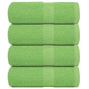 Rucnici za goste FROGN 4 kom. jabukasto zelene 30x50 cm 360 g/m2