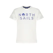 NORTH SAILS WHITE SHORT SLEEVED T-SHIRT FOR CHILDREN