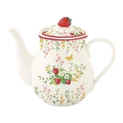 Porcelain teapot, 900ml, Jardin des Fraises - Easy Life