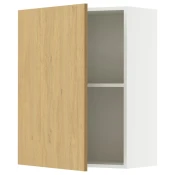 KNOXHULT Zidni element s vratima, efekt hrasta, 60x75 cm