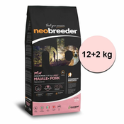 Alleva NEO BREEDER dog adult medium & maxi pork 12 kg + 2 kg BREZPLAČNO