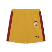 PUMA Galatasaray SK T7 Shorts Men, Sports, Yellow Sizzle/Red, XL