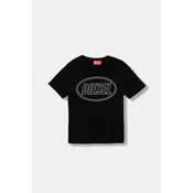 Otroška bombažna kratka majica Diesel TCIRCLE OVER T-SHIRT