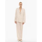 4TAILORS Blazer Ring bež/bela