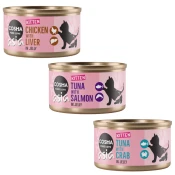 Varčno pakiranje Cosma Asia Kitten v želeju 12 x 85 g Mešano pakiranje