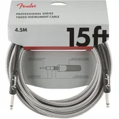 Fender Professional Series White Tweed 4,5 m Ravni - Ravni Instrument kabel (Kao novo)