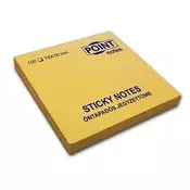Point 76x76 mm 100-strani žuti samoljepljivi blok C20507