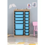 HANAH HOME Višenamenska polica Montana Xs 2D4N8U Sonomo Blue