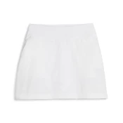 PUMA Blake Womens Golf Skirt, White Glow