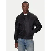 Calvin Klein Jeans Bomber jakna LV04RC526G Črna Regular Fit