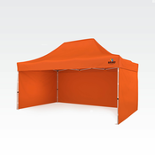 Prireditevni paviljoni 3x4,5m - plus 3 stene - Oranžna