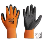 Rokavice NITROX ORANGE nitril 10