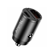 YENKEE YAC CAR 02 MINI 30W USB-A/USB-C