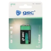 GSC Baterija 6F22 (9V) ZINK/ blister/ 1kom