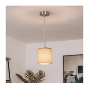 Brilagi - LED lestenec na kablu NUBILA 1xE27/60W/230V, premera 14 cm, svetlo rjava