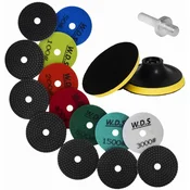 Komplet brusnih diamantnih diskov 64667