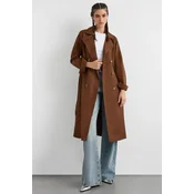 Hiccup Prehoden plašč Trenchcoats kaki