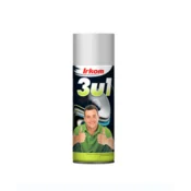 3u1 Boja za metal u spreju 400ml RAL 9005 crna Irkom