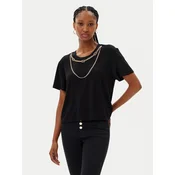 MET T-shirt M10 262TP Crna Regular Fit