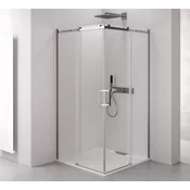 THRON SQUARE pravokotno sito 1100x900mm, kvadratni valji, vogalni vhod - 110x90 cm - Polysan - THRON - 24 - Pravokotne oblike z vogalnim vhodom - 1100 - 2000 - 900 - 8 - 14
