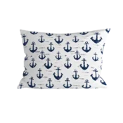 Polipamucna jastucnica NAVYSTA POLY 50x70 cm, plavo-bijela