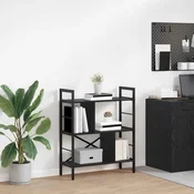 Polica Crni hrast 75 x 30 x 91 cm Konstruirano drvo