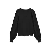 VERO MODA Pulover VMNewlimone črna