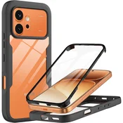 Hibridni Full body ovitek Techsuit ColorVerse 360 za Honor 600/600 Pro - black