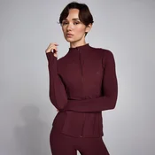 MP ženska jakna SculptForm s celotno zadrgo - bordo - M