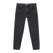 Pull&Bear Kavbojke  črn denim