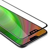 Cadorabo CADORABO Honor 10 - Zaščitna folija za transparentna s črno barvo - Zaščitno steklo s kaljenim zaslonom s trdoto 9H in 3D dotikom, (20564814)