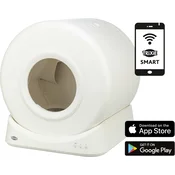 Trixie samočistilni smart WC za mačke bel