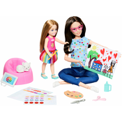 Set za igru Barbie You can be anything - Art terapeut