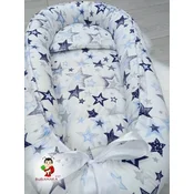Bubamara037 Gnezdo za bebe Zvezde, Plavo