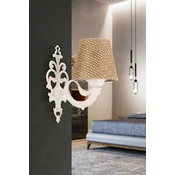 Opviq Zidna lampa Lily Hazeran, 15x10x13cm, IP20, Bež-bela