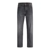 JACK & JONES Kavbojke JJITed JJClassic črn denim