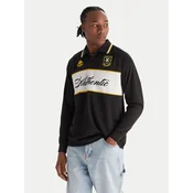 Kappa Polo majica Authentic Odran 321Y3PW Črna Regular Fit