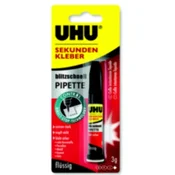 UHU UHU, Hitro lepilo z natančno pipeto, 3g, (22151760)