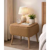Hanah Home nocni ormaric Nivo, braon