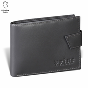 Princ Leather Muški novcanik, Kožni, Sivi