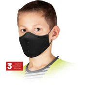 shumee Maska za večkratno uporabo za otroke/Črna/MAS-SAFER-KIDS B