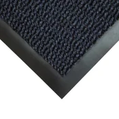 Vyna-Plush podloga 90x120cm črna/modra
