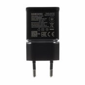 SAMSUNG HIŠNI POLNILEC 220V adapter EP-TA200 za Samsung Galaxy S10 - črn