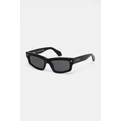 Off-White Naocare za sunce Miramar, Crne