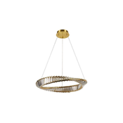 LED prigušiva kristalna lampa na sajli LED/40W/230V + daljinski upravljac