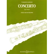 ALBINONI:CONCERTO OP.7/6 OBOE AND PIANO
