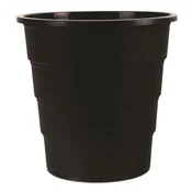 Plastična košara za pisarniške izdelke 16 l črna